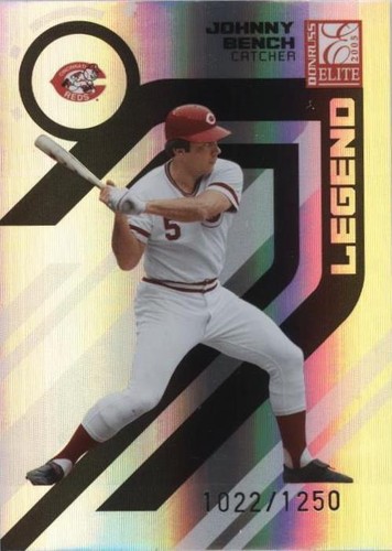 2005 Donruss Elite - Johnny Bench #161