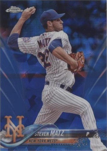 2018 Topps Chrome Sapphire Edition - Steven Matz #221