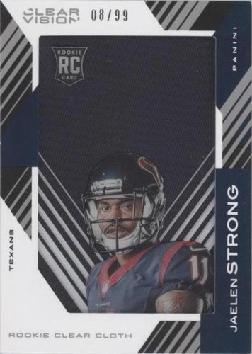 2015 Panini Clear Vision Jaelen Strong #RCC-JS