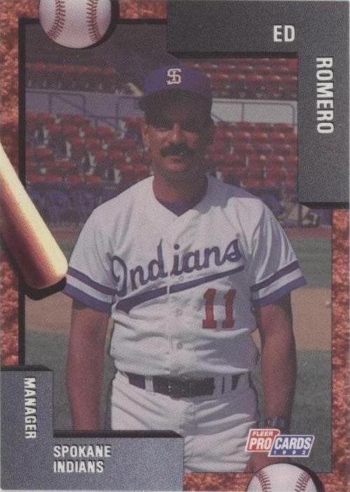 1992 Fleer ProCards Minor League - Ed Romero #1310