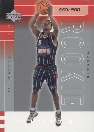 2002-03 Upper Deck Finite - Tito Maddox #203
