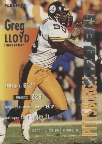 1995 Fleer Greg Lloyd #319