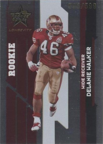 2006 Leaf Rookies & Stars Longevity Delanie Walker #231