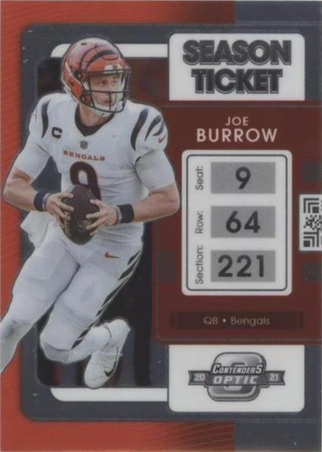 2021 Panini Contenders Optic Joe Burrow #8