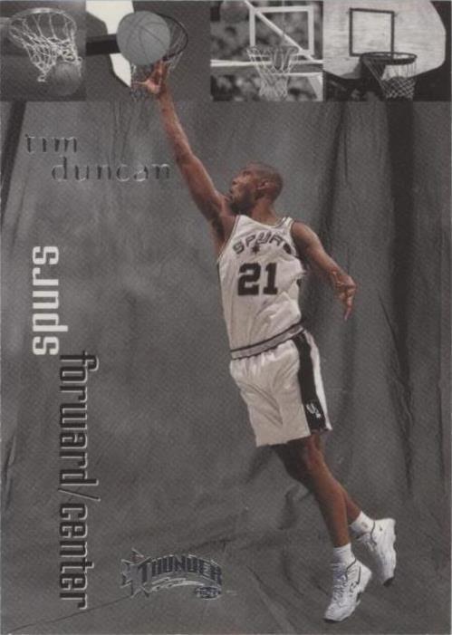 1998-99 Skybox Thunder — Тим Данкан No101