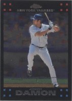 2007 Topps Chrome - Johnny Damon #86