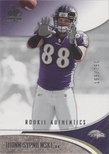 2006 SP Authentic Quinn Sypniewski #114
