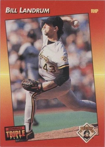 1992 Donruss Triple Play - Bill Landrum #248