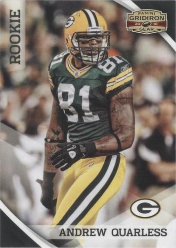 2010 Panini Gridiron Gear Andrew Quarless #152