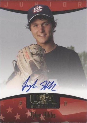 2008 Upper Deck 2007 USA Baseball National Teams - Tyler Hibbs #85