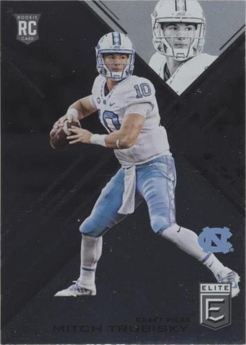 2017 Panini Elite Draft Picks Mitchell Trubisky #112