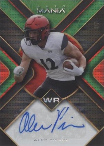 2022 Wild Card Auto Mania Alec Pierce #AM-TH53