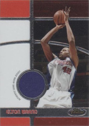 2005-06 Topps Finest - Elton Brand #FFREB