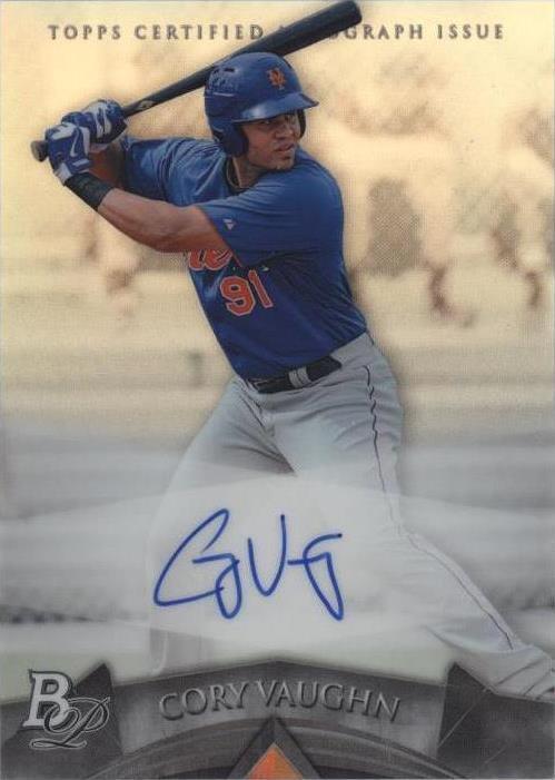 2014 Bowman Platinum - Cory Vaughn #AP-CV