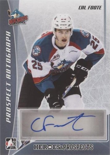 2016-17 Leaf In the Game Heroes & Prospects - Cal Foote #PA-CF1