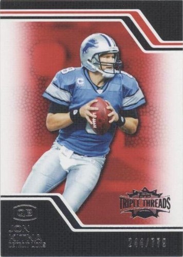 2008 Topps Triple Threads Jon Kitna #9