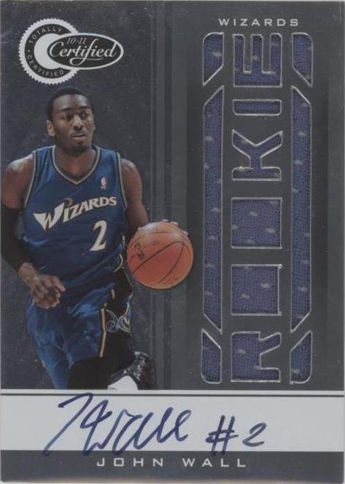 2010-11 totalmente certificado - John Wall #151
