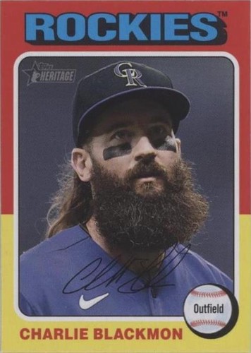 2024 Topps Heritage - Charlie Blackmon #167