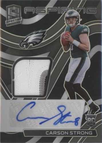 2022 Panini Spectra Carson Strong #APA-CST