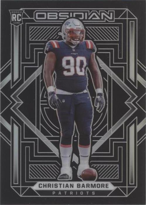 2021 Panini Obsidian Christian Barmore #177