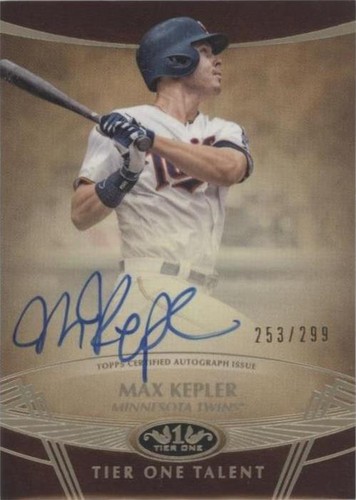 2019 Topps Tier One - Max Kepler #TTA-MKE