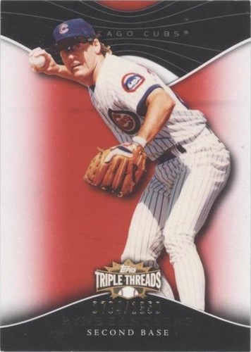 2009 Topps Triple Threads - Ryne Sandberg #90
