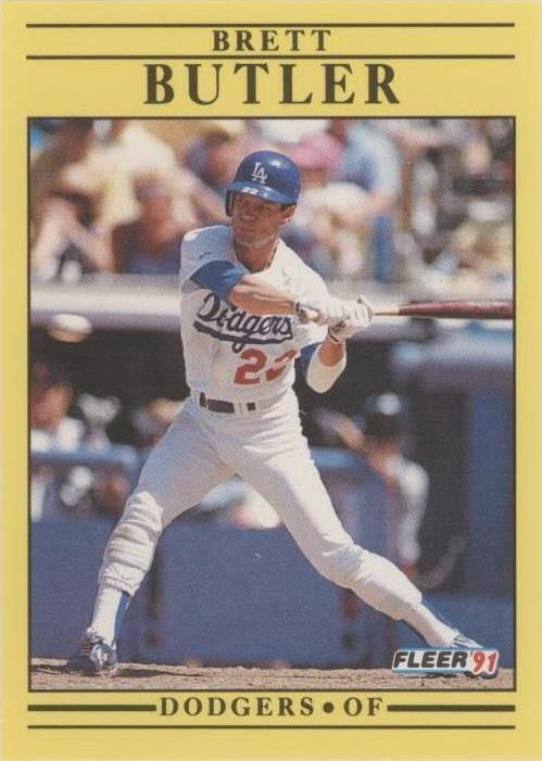 1991 Fleer Update - Brett Butler #U-91