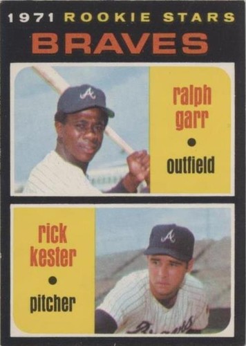 1971 O-Pee-Chee - Ralph Garr Rick Kester #494