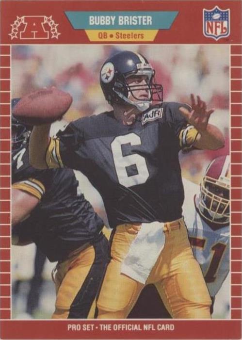 1989 Pro Set Bubby Brister #343