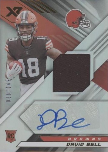 2022 Panini XR David Bell #RSA-DB