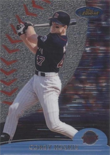 2000 Topps Finest - Corey Koskie #34