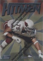 1997 Topps Finest Simeon Rice #129