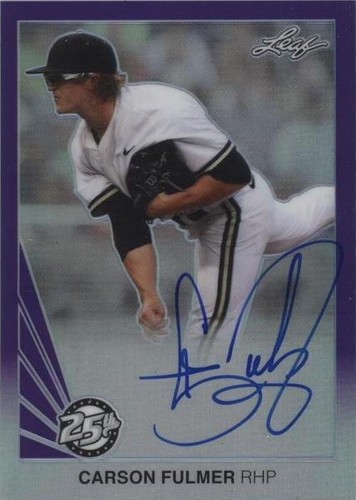 2015 Leaf 25th Baseball - Carson Fulmer #BA-CF2