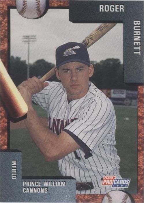 1992 Fleer ProCards Minor League - Roger Burnett #154