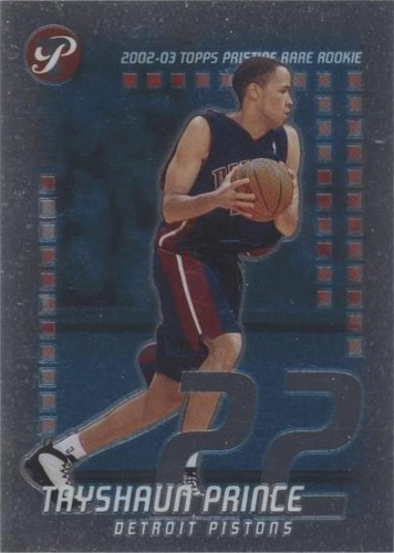 2002-03 Topps Pristine - Tayshaun Prince #119
