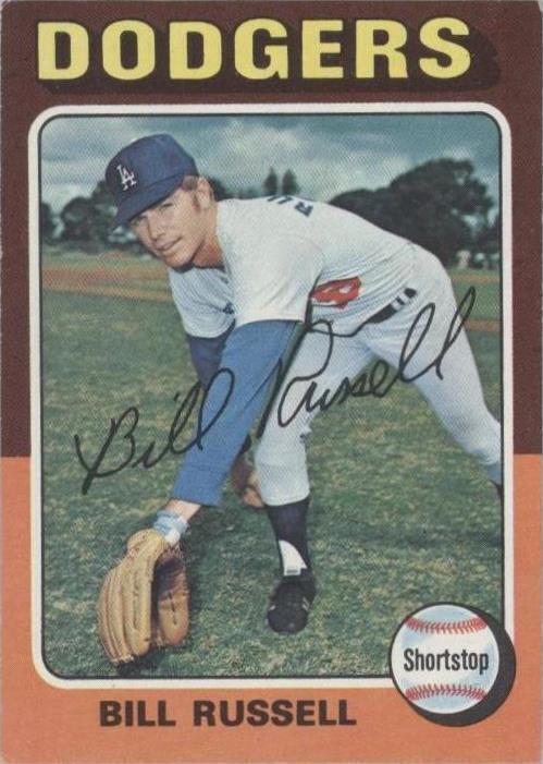 1975 Topps — Билл Рассел No23