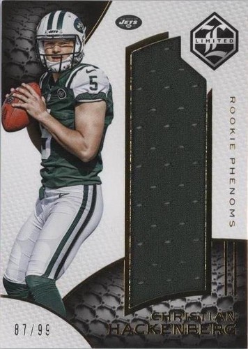 2016 Panini Limited Christian Hackenberg #RPJ-CH