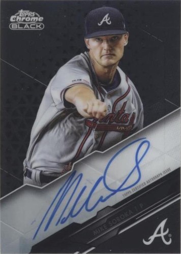 2020 Topps Chrome Black - Mike Soroka #CBA-SOR