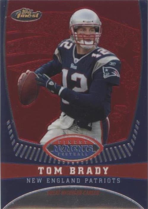 Topps Finest Tom Brady 2008 #TB12