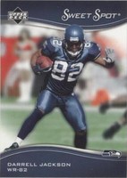 2005 Upper Deck Sweet Spot Darrell Jackson #86