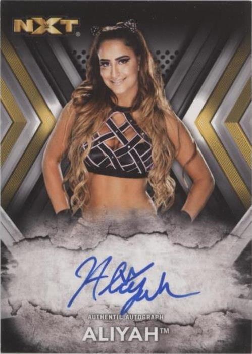 2017 Topps WWE NXT - Aliyah #RA-AL