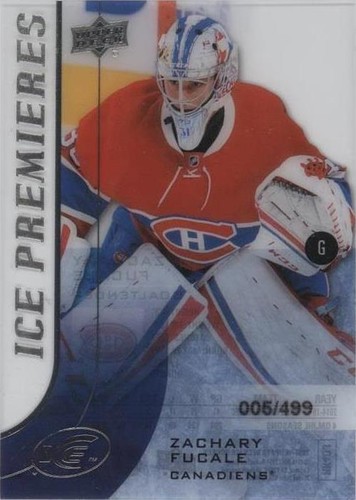 2015-16 Upper Deck Ice - Zachary Fucale #184