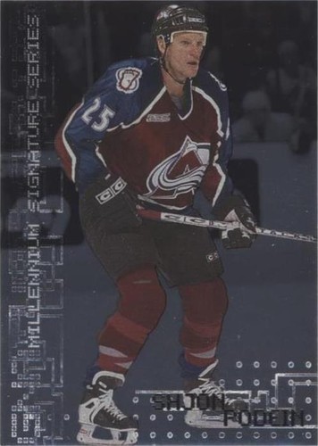 1999-00 In the Game Be A Player Millennium Signature Series - Shjon Podein #71