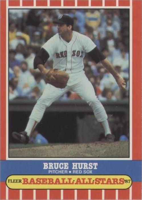 Fleer Baseball All Stars 1987 - Bruce Hurst #22