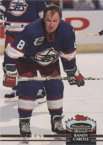 1992-93 Topps Stadium Club - Randy Carlyle #332