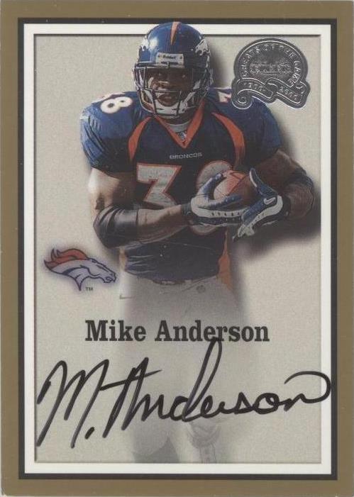 2000 Fleer Greats of the Game Mike Anderson #134