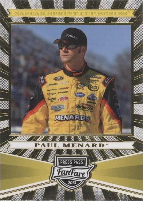 2013 Press Pass Fanfare - Paul Menard #41