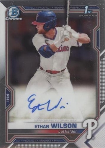 2021 Bowman Draft - Ethan Wilson #CDA-EW