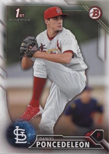 2016 Bowman - Daniel Poncedeleon #BP53