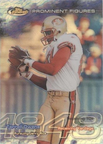 1999 Topps Finest Terrell Owens #PF58